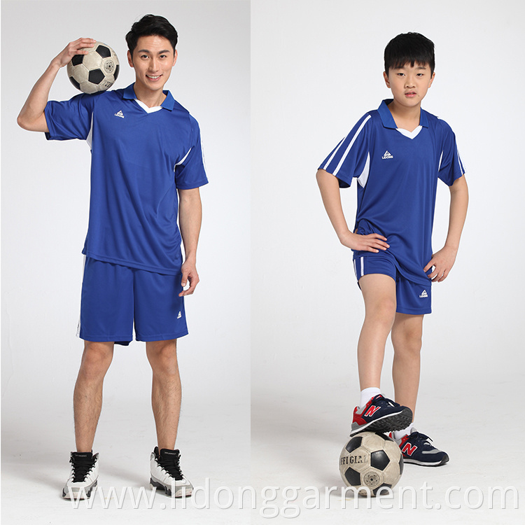Wholesale Sublimation Custom soccer Jersey Design youth football uniforms football team jersey